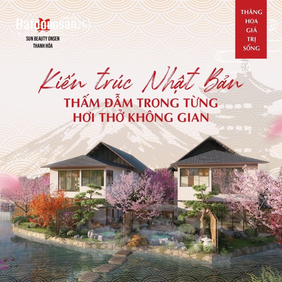 Tiềm năng thương mại đắc lợi của nhà phố Koto - Sun Beauty Onsen