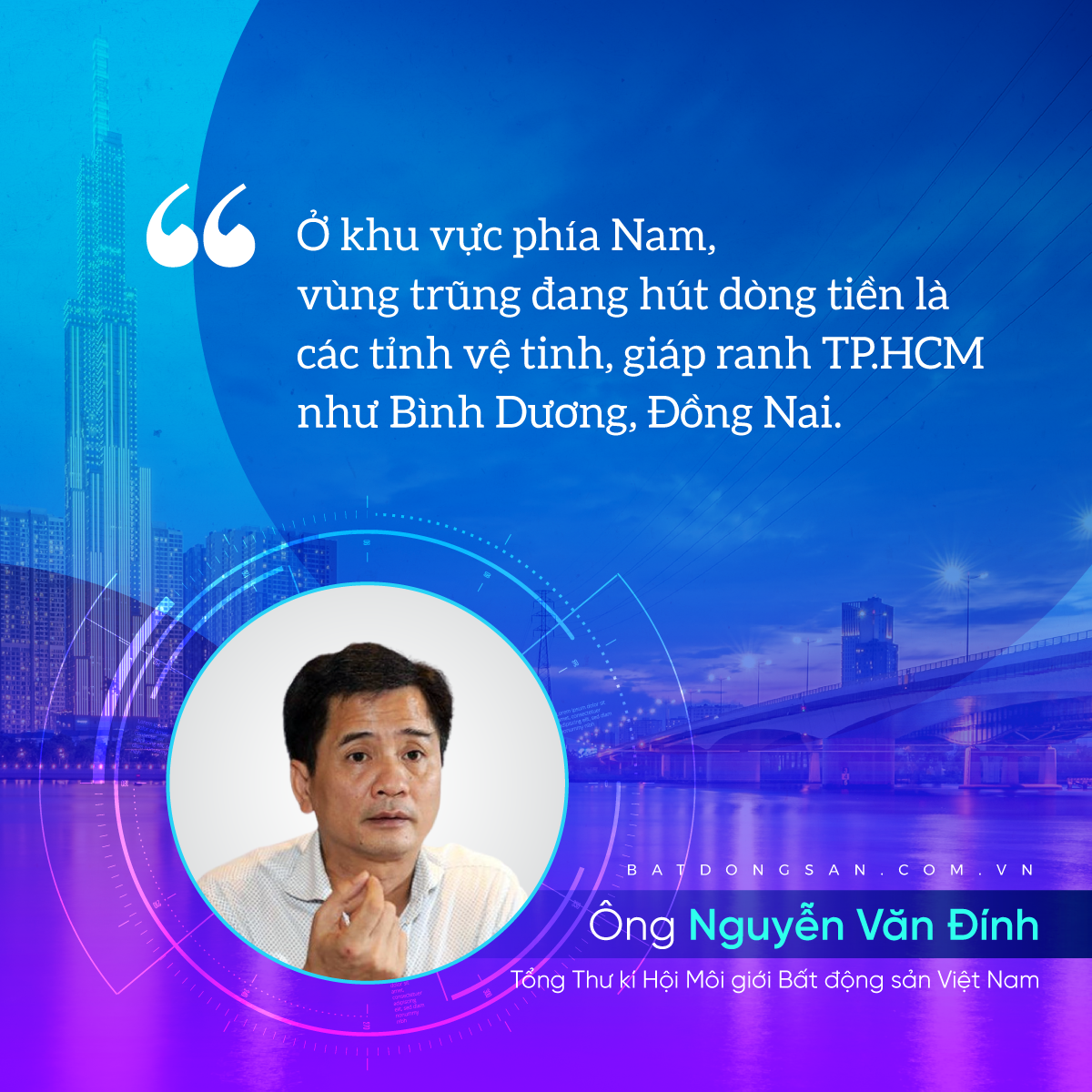 Ông Nguyễn Văn Đính công ty cp phát triển và nghỉ dưỡng Ngoại ô