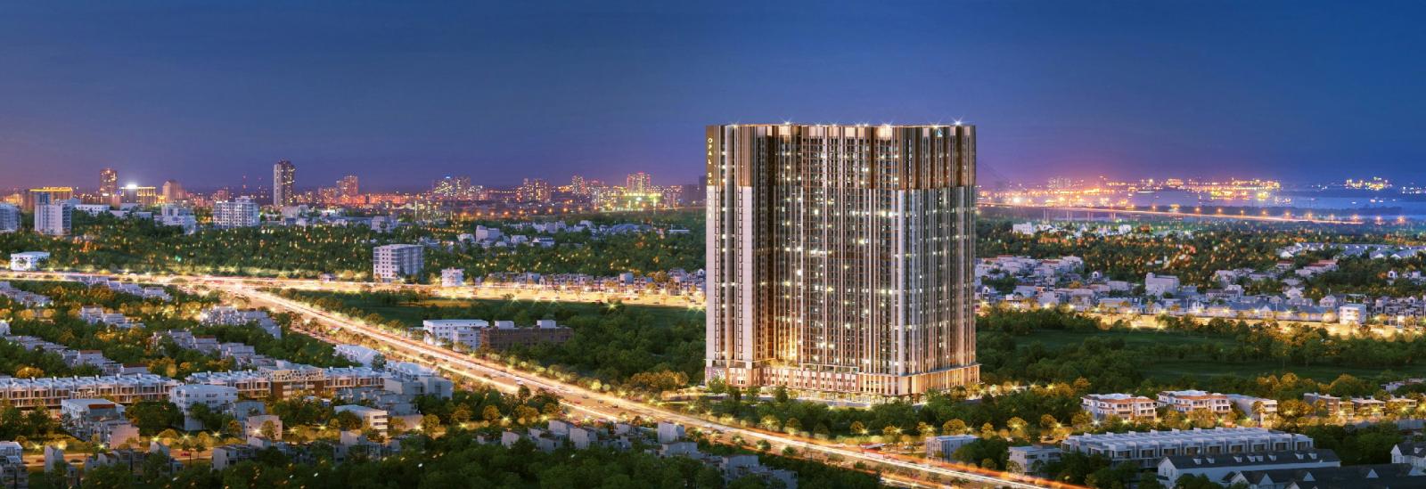 Dự án Opal Skyline nằm trên mặt tiền đường Nguyễn Văn Tiết, trung tâm TP. Thuận An, cách Quốc lộ 13 chỉ 800m