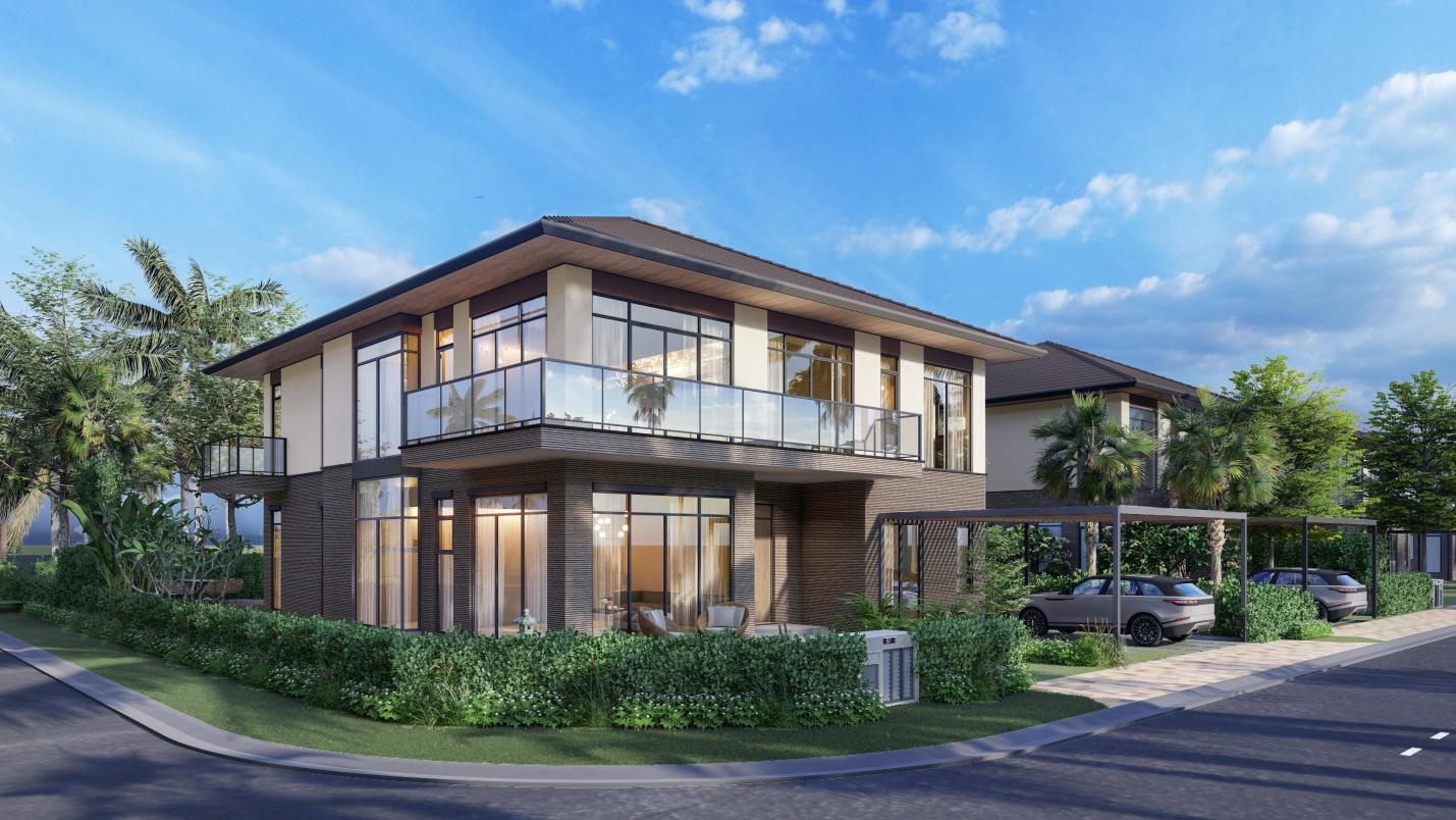 Khu compound The Aqua: Sống cân bằng giữa thiên nhiên nguyên bản