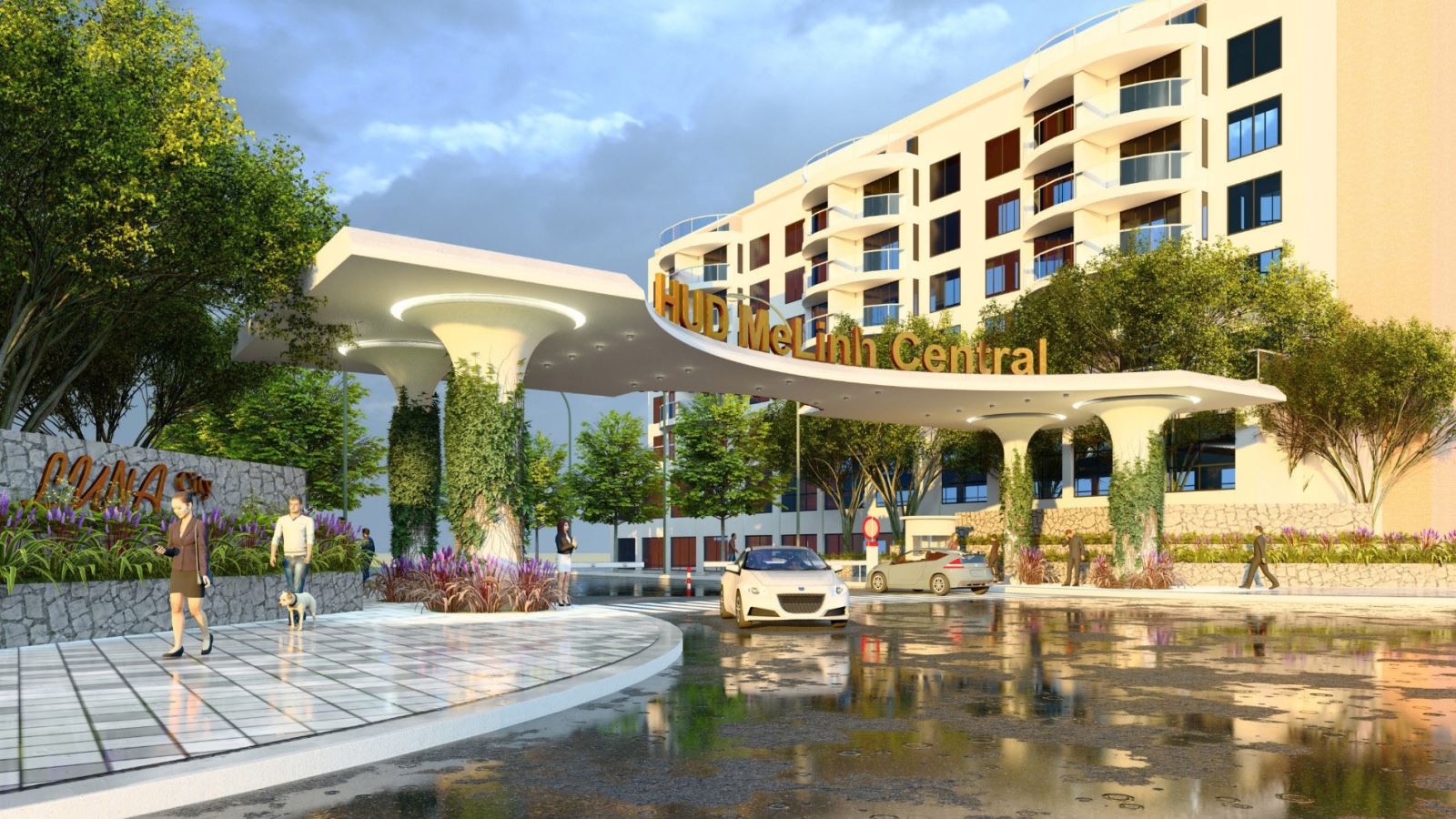 Sức hút của khu đô thị mới HUD - Me Linh Central