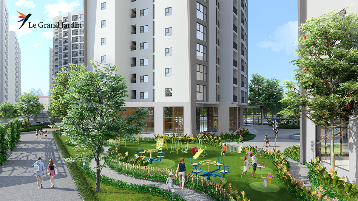 Le Grand Jardin tăng sức hút nhờ quy hoạch hạ tầng hoàn thiện