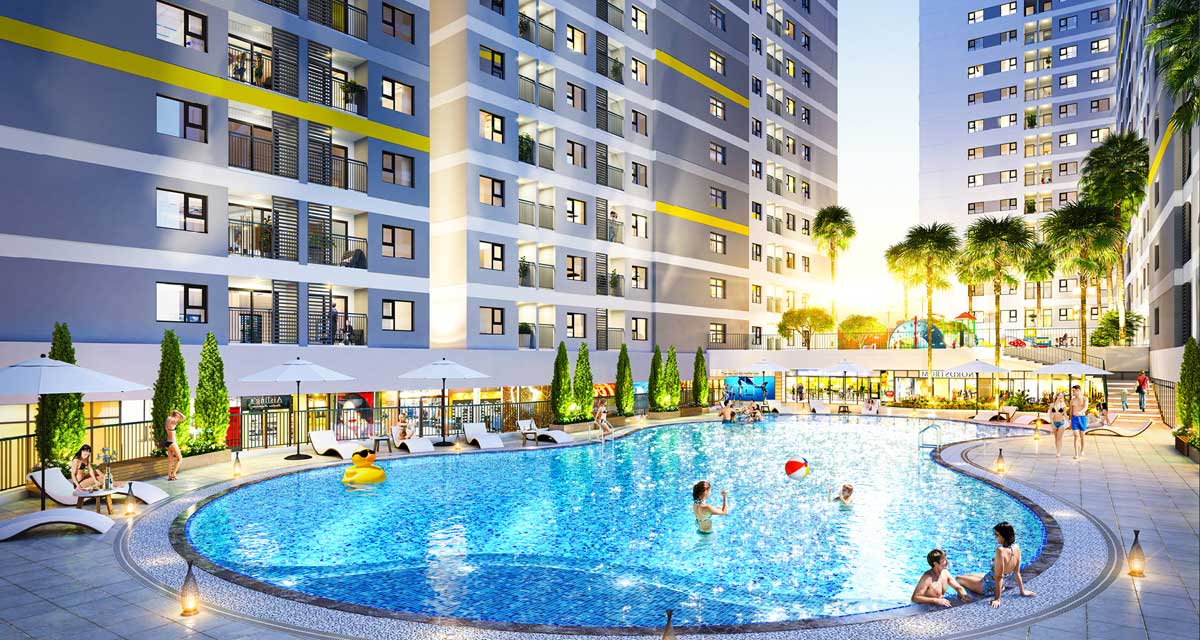 Giao dịch hơn 300 sản phẩm block A, Legacy Central thu hút thị trường