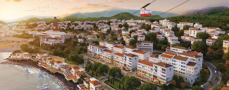 Sức hút của thị trấn Địa Trung Hải phía Nam đảo Ngọc