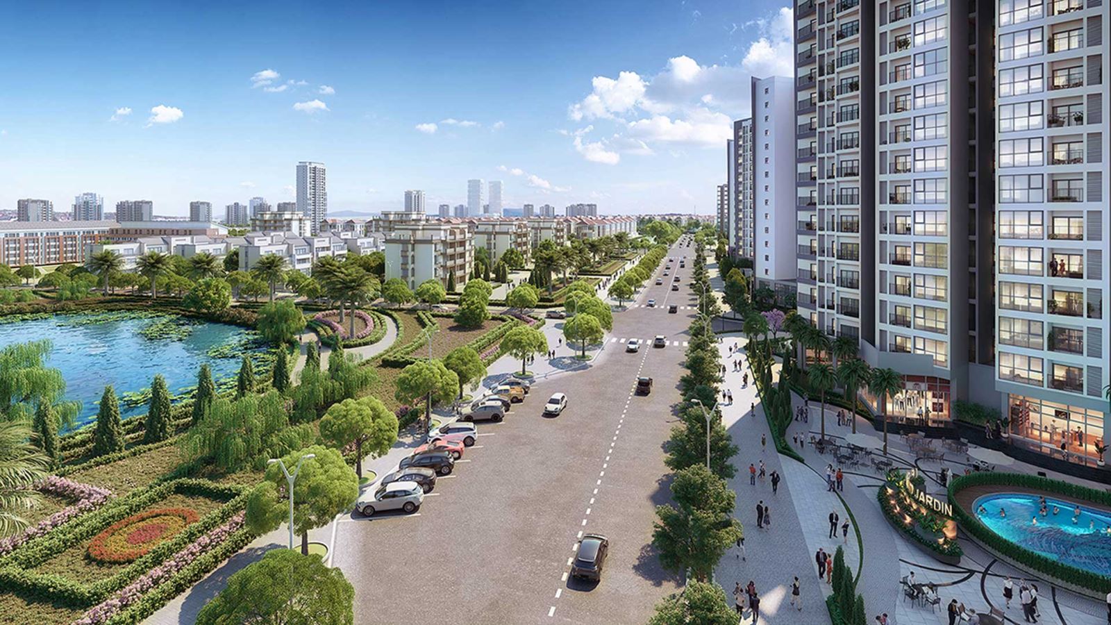 Le Grand Jardin tăng sức hút nhờ quy hoạch hạ tầng hoàn thiện