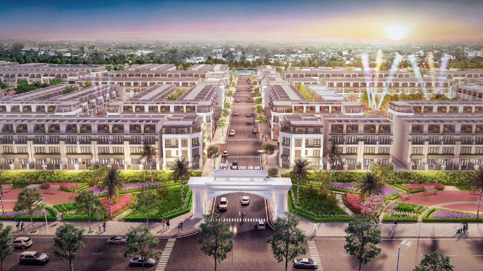 Shophouse trung tâm thành phố mới Phổ Yên hấp dẫn nhà đầu tư