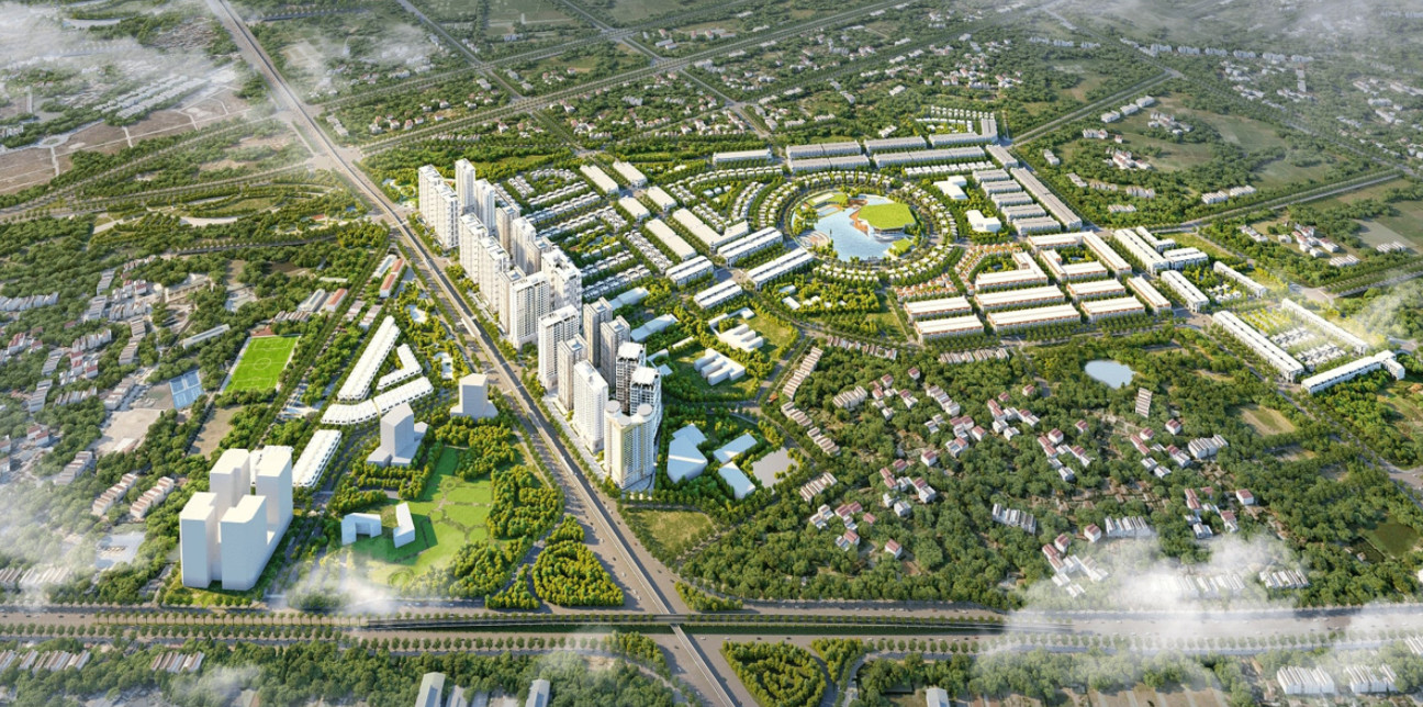 Vẻ đẹp của biệt thự có hầm tại đại đô thị Hinode Royal Park