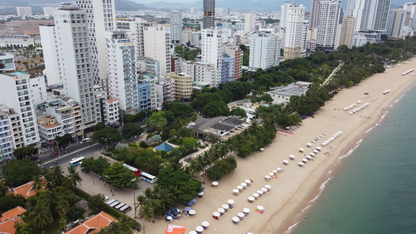Yêu cầu doanh nghiệp trả gần 22.000 m2 đất công viên giáp biển Nha Trang